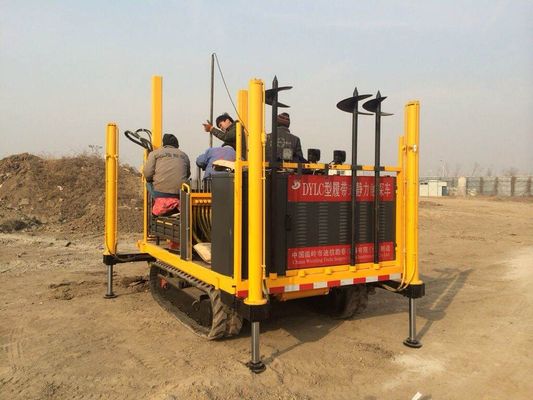 200kn Tracked Static Probe CPT Testing Vehicle CPT Cone Penetration Test Truck  for soil