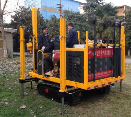 Soil CPT Vehicle Hydraulic Static Cone Penetrometer With CPTU Probes for Pore Water Pressure Testing