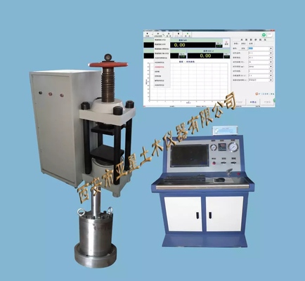 C142 Rock triaxial (confining pressure) compression testing machine