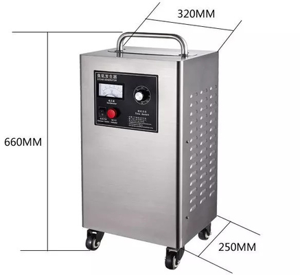 Zc004 Ozone Air Sterilizer Generator Sterilization Cosmetics Food Packaging Workshop Space