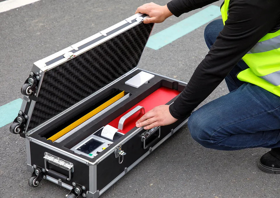 B047 Road markings road line reflection tester Marking paint Retro reflctive test
