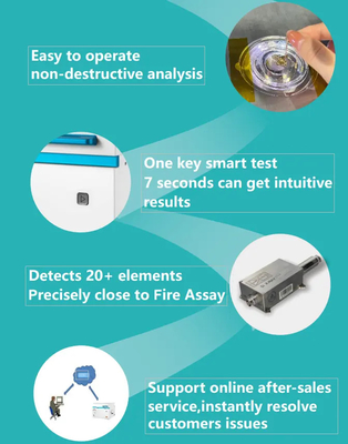 XF-A5 2023 Higher accuracy model gold xrf analyzer for multi elements precious metal detector