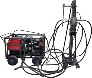 C50 Portable small drilling rig for soil investigation for 50m depth for SPT Equipment