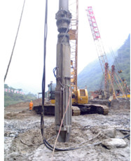 ZCQ300 Vibroflot Equipment For Vibroflotation Compaction Of Cohesionless Soils for Ground Improvement Engineering