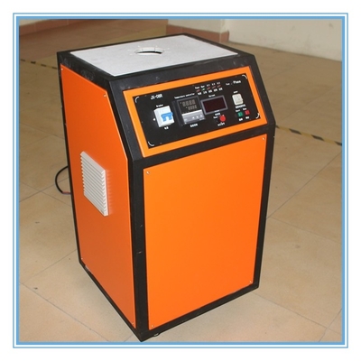 Portable small 8t gold melting furnace with 24hours continuous smelting