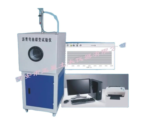 A34 ASTM D6648 Laboratory Rotational Torque Bending Beam Rheometer Rheometer Testing Machine