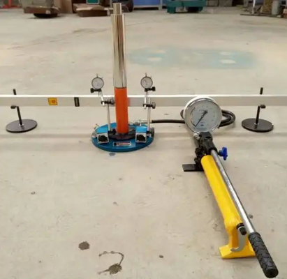 E37 Soil Field Test 50kn 100kn 300kn Plate Load Plate Bearing Tester