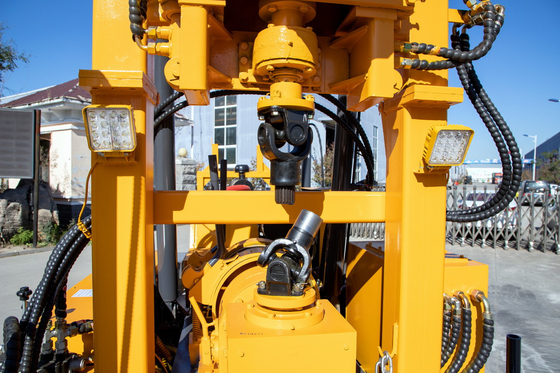 HWDL280 Hydraulic and pneumatic percussion Core Drill Rig