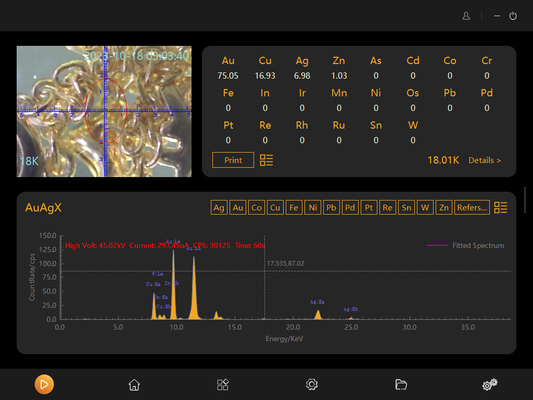 XRF-X5 XRF gold analyzer Instrument portable precious metal analyzer