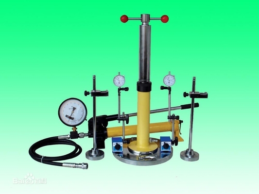 E37 Field plate load test soil bearing capacity