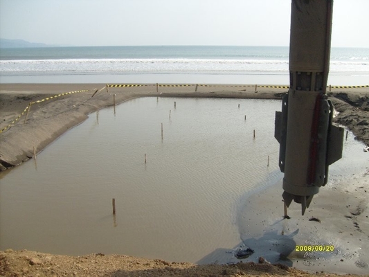 Vibroflot Equipment Method of vibrating infusion (referred vibroflotation) is the use of in situ ground vibration system