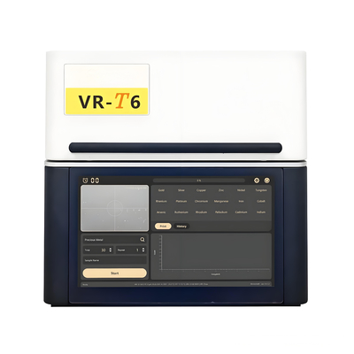 T6 Xrf Gold Palladium Purity Density Testing Machine Gold Tester with Si-pin Detector