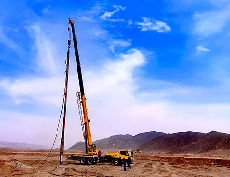 ZCQ130 Vibroflotation mechanical stone columns