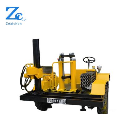 200KN CPT Soil Cone Penetration test Rig CPT for Qc, Fs, Cptu