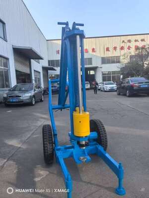 C126-B Portable Hydraulic SPT Apparatus Automatic Trip Hammer 760mm Drop Height for Soil Bearing Capacity Testing Equipment