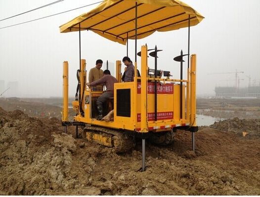 Wheel Type Cone Penetration Testing CPT Machine, CPTU Machine for Soil Properties Geotechnical Invesigation