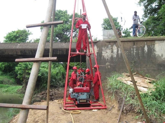 Portable Borehole Well Drill Geological Exploration Sampling Core drilling Rig Machine