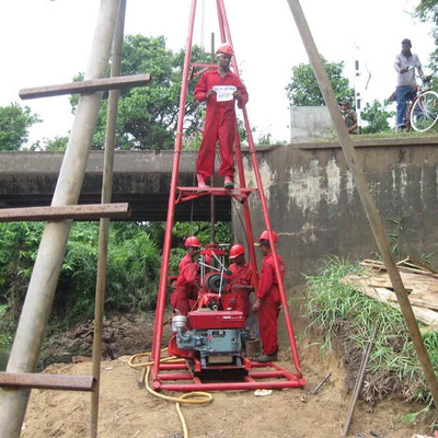 Geological hydrological tripod Drilling Rig & accessories for SPT