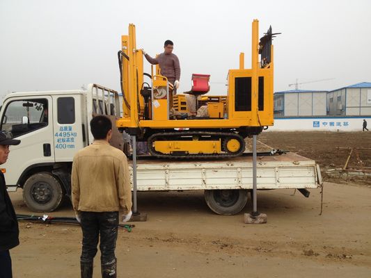 200kn Tracked Vehicle Soil Hydraulic CPT Static Cone Penetrometers Cptu Investigation Soil