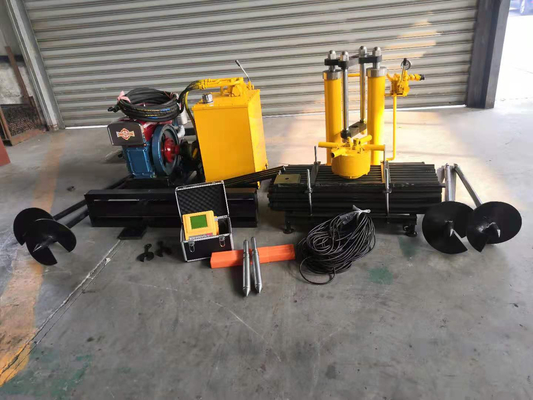 50KN Soil  cptu cone penetration test for qc, fs, u data