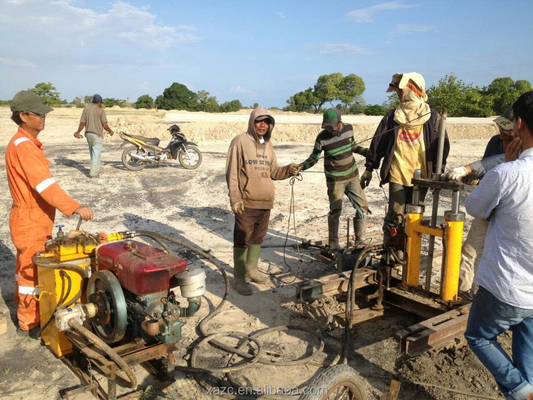 50KN Soil  cptu cone penetration test for qc, fs, u data