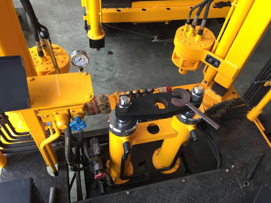 Geological survey euipment CPT static cone penetrometer for crawler type  200kn for 50m depth