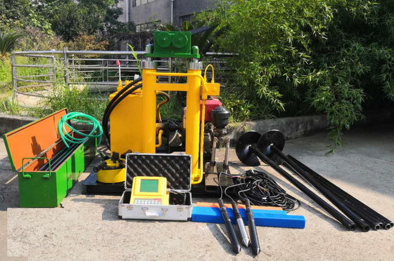 50KN Cone penetration testing CPT, CPTU machine for soil properties geotechnical engineering