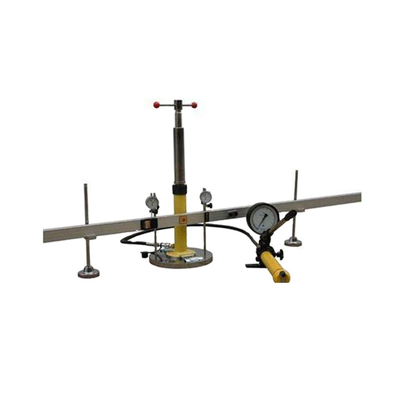 E37 Field plate load test soil bearing capacity