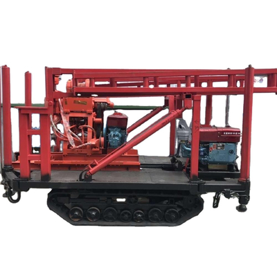 XY-200 Wheel type Mine drilling rigs rock core drilling rigs soil water well drilling machine