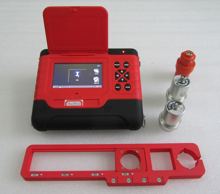 Concrete crack depth and width integrated detector