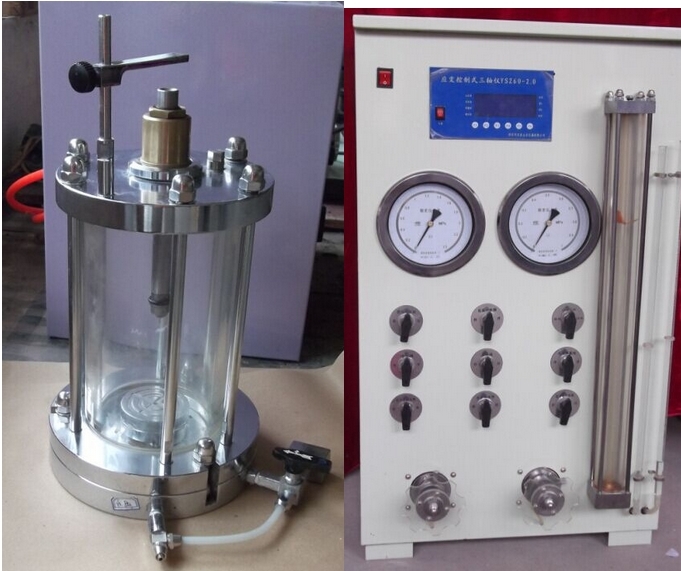 C002 Dial type Full Automatic Triaxial Test Set