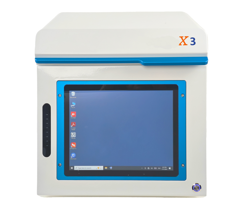X3  XRF karat gold assay equipment for jewelry shop and pawn shop.