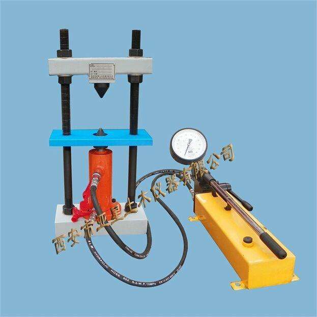 C054 100KN Appareil d'essai de charge en point de roche à affichage numérique de haute qualité selon ASTM D5731