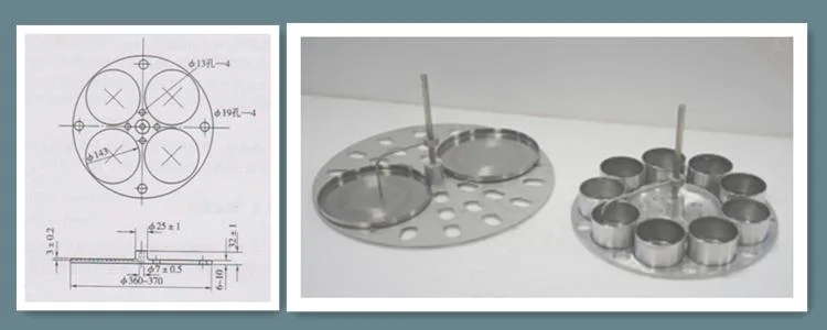 A14 Essai au laboratoire d'asphalte par laminage au four à film mince (RTFOT) pour les machines d'essai en laboratoire de matériaux d'asphalte
