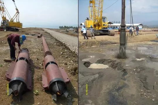 Zcq130 Compaction par vibration Équipement de construction avancé pour l'amélioration du sol de compactage Vibro