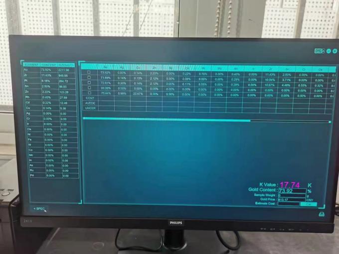 XF-A5 XRF Machine de test de pureté de l'or, analyseur de karat d'or de haute précision, testeur de bijoux