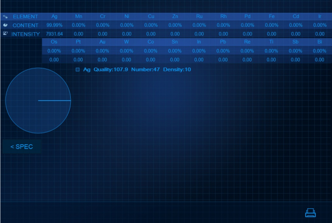 XF-A5 XRF Machine de test de pureté de l'or, analyseur de karat d'or de haute précision, testeur de bijoux