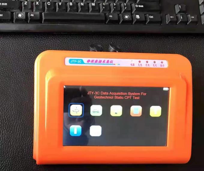 Appareil de test de pénétration du sol à roues Astm pénétromètre à cône statique hydraulique