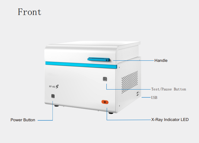 XF-A5 Tous les métaux précieux or bijoux pureté XRF analyseur avec prix