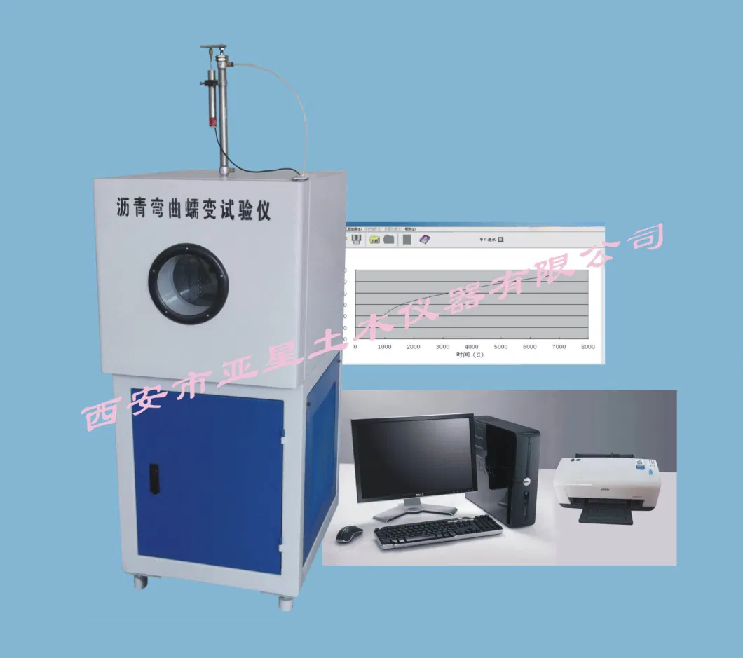 A34 ASTM D6648 Machine d'essai de rhémomètre à faisceau de flexion de couple rotatif de laboratoire