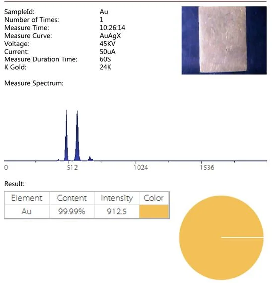 Xf-K5 Xrf analyseur de spectromètre en or analyseur de test de pureté OEM machine à rayons X