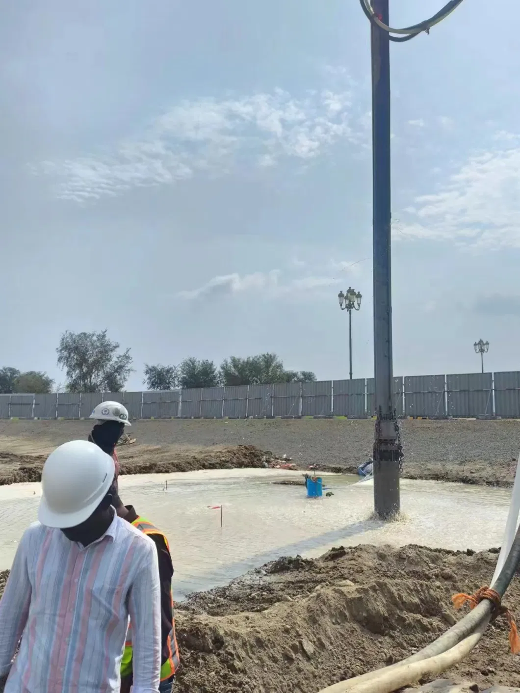 Zcq75 Amélioration du terrain de construction Vibroflot