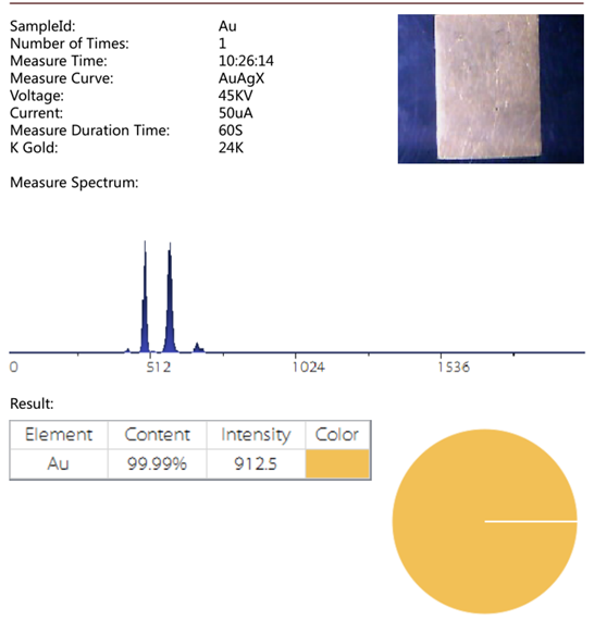 Machine de test d'or XRF haute résolution X3 Analyseur portable de métaux précieux Spectromètre