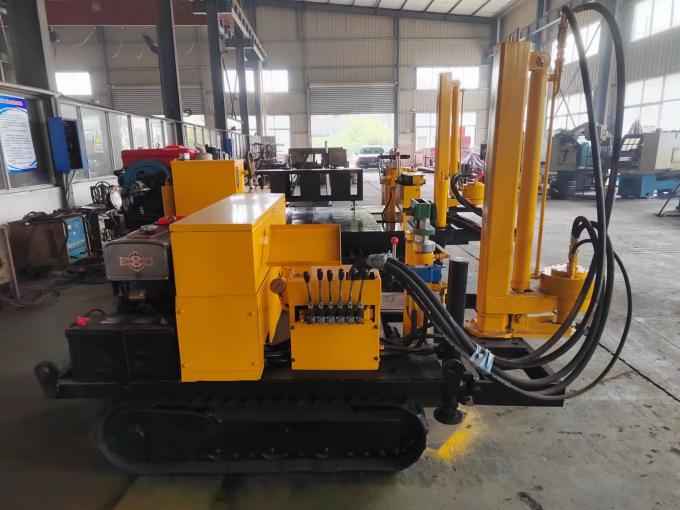 Penetromètre à cône statique CPT de type Cralwer, machine d'ancrage pour l'essai des données QC, FS, U relatives à la capacité de charge des fondations