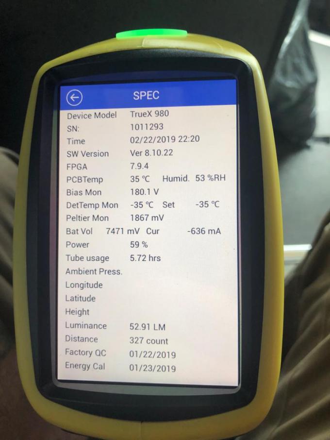 Analyseur d'or M5 Xrf, machine de test de pureté, machine de contrôle d'or de bureau