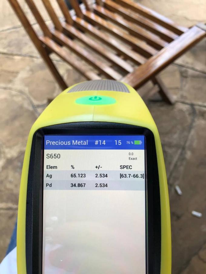 Analyseur d'or M5 Xrf, machine de test de pureté, machine de contrôle d'or de bureau