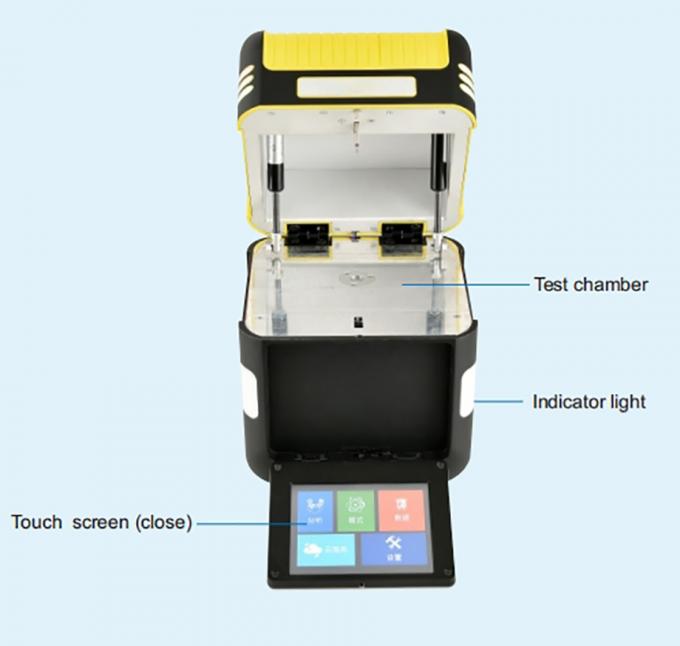 Analyseur d'or M5 Xrf, machine de test de pureté, machine de contrôle d'or de bureau