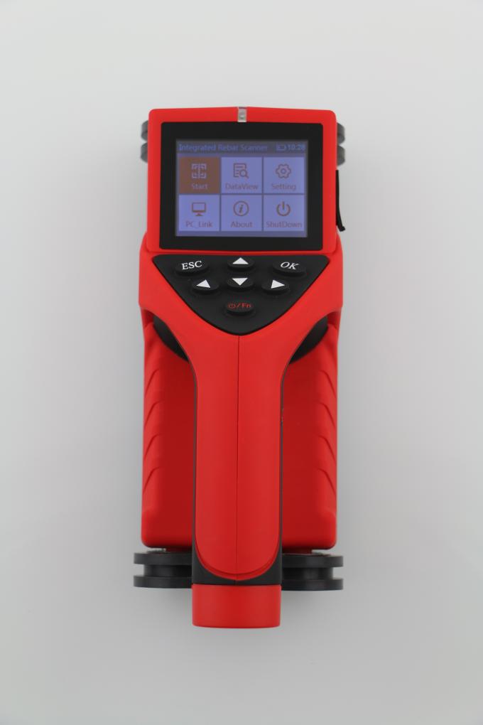 Concrete Rebar Scanner Reinforcement Position Diameter Distribution Detection Integrated Rebar Detector